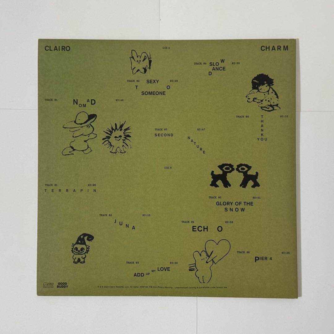 Clairo　Charm　限定カラー レコード