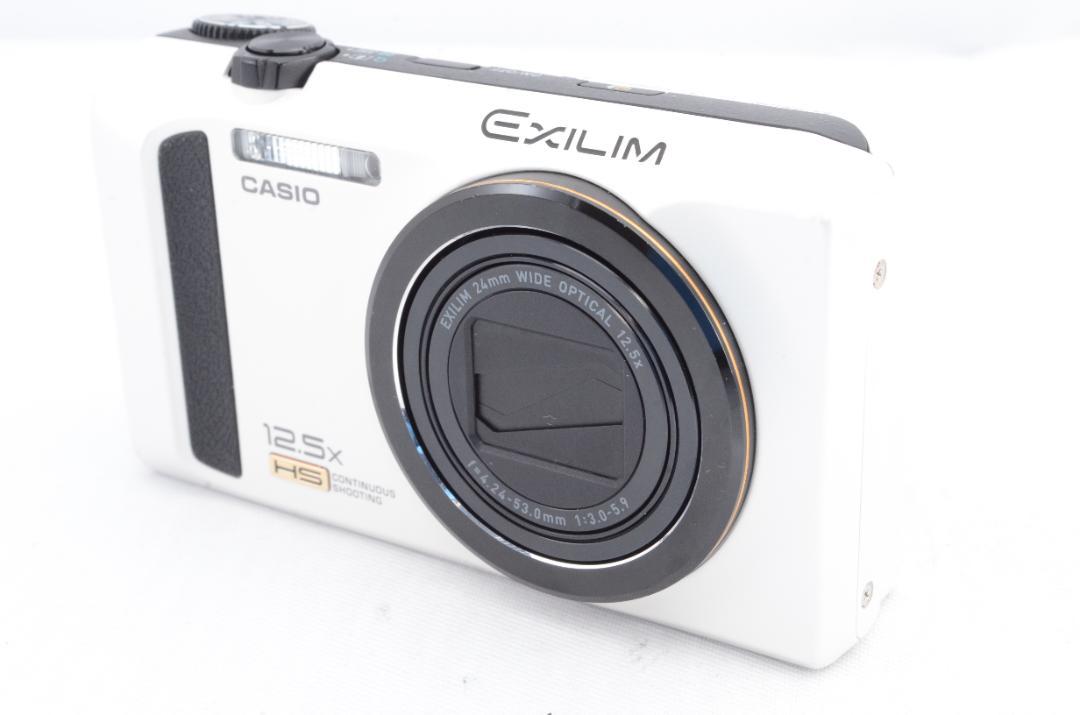CASIO カシオ EXILIM EX-ZR100 ホワイト コンパクトデジタル