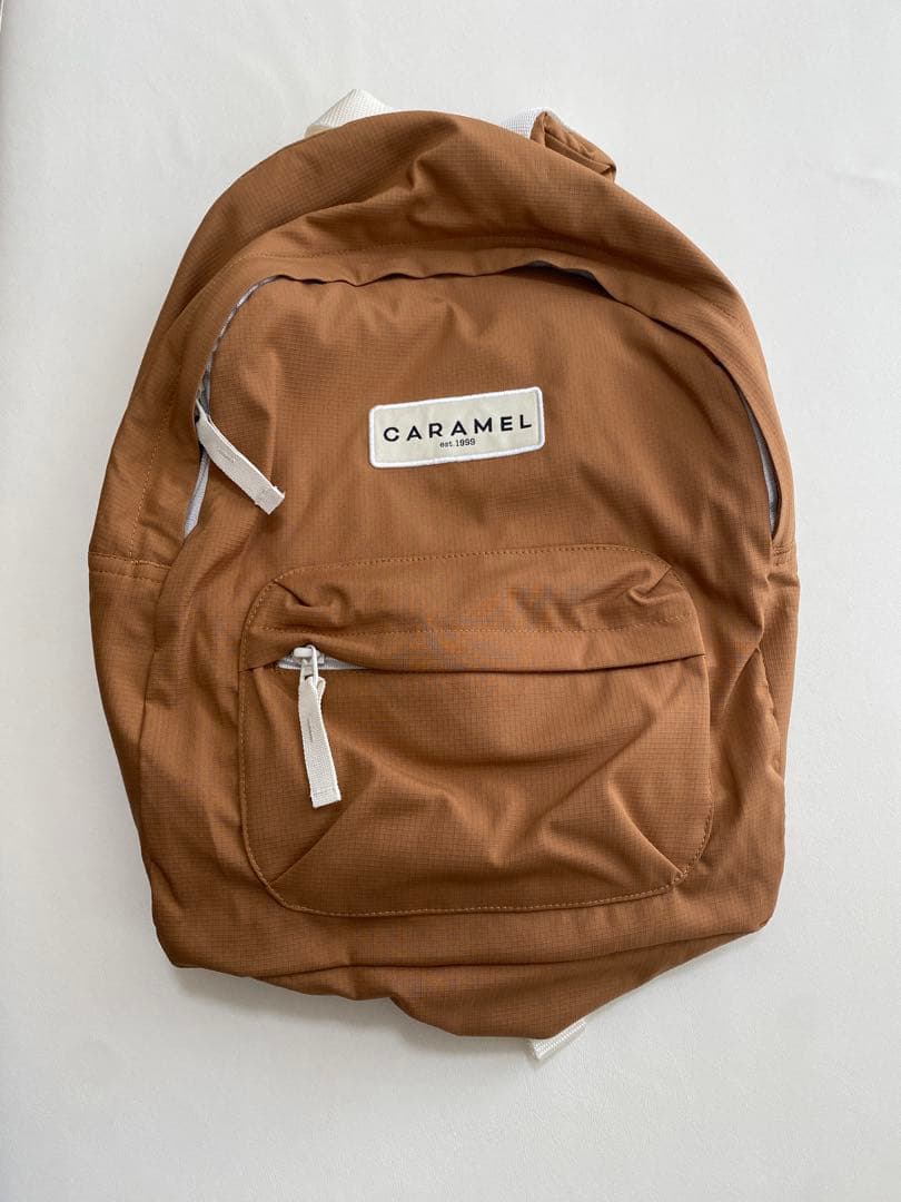 (新品未使用タグ付き)caramel キャラメル バックパック キッズリュック 新品未使用タグ付き)caramel キャラメル バックパック キッズ