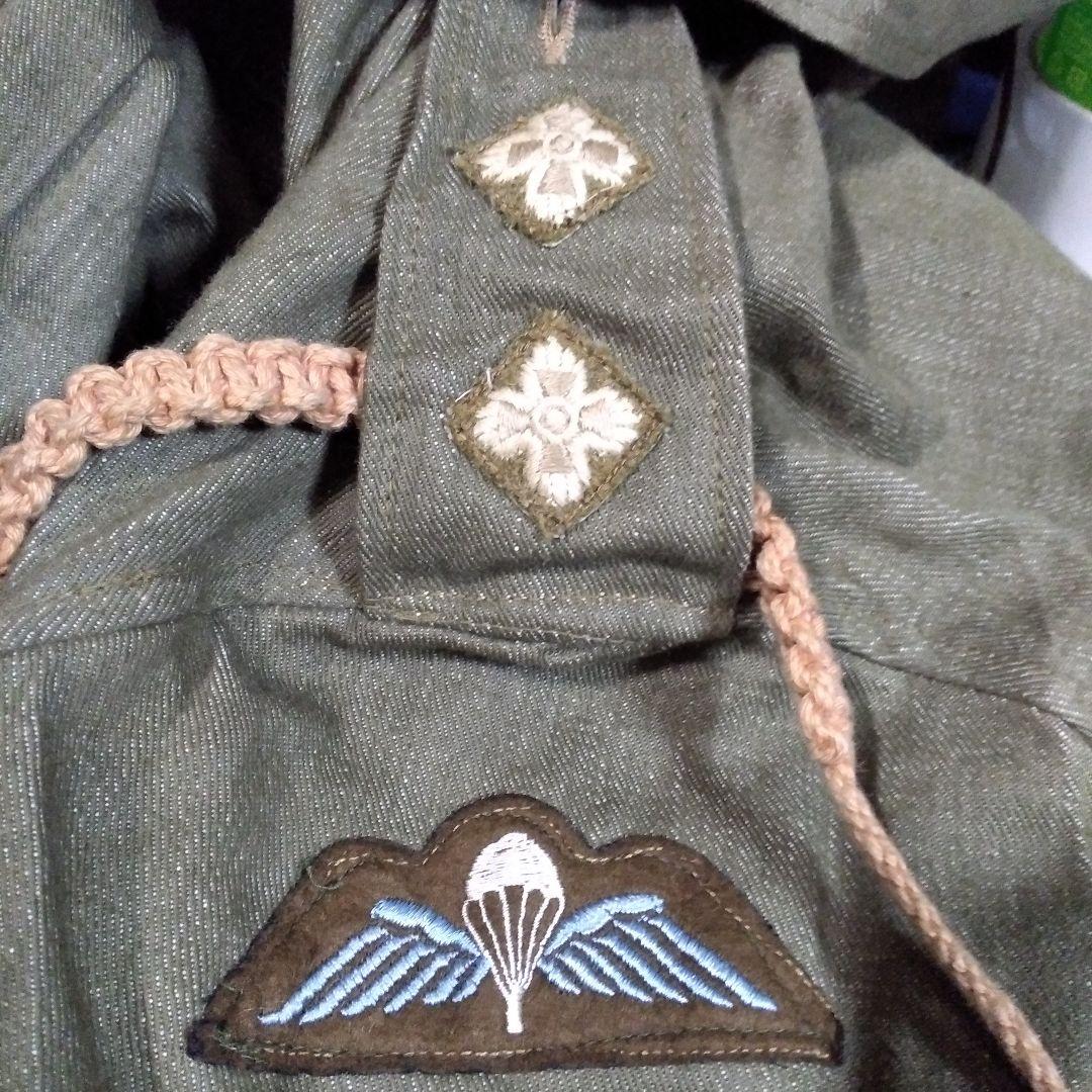 50年代イギリス軍グリーンデニムバトルドレス中尉