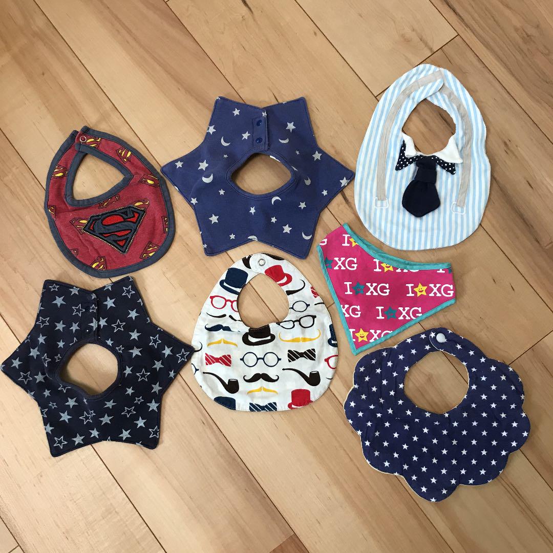 ⭐︎男の子スタイよだれかけ7枚セット⭐︎ - メルカリ ⭐︎男の子スタイよだれかけ7枚セット⭐︎ - メルカリ