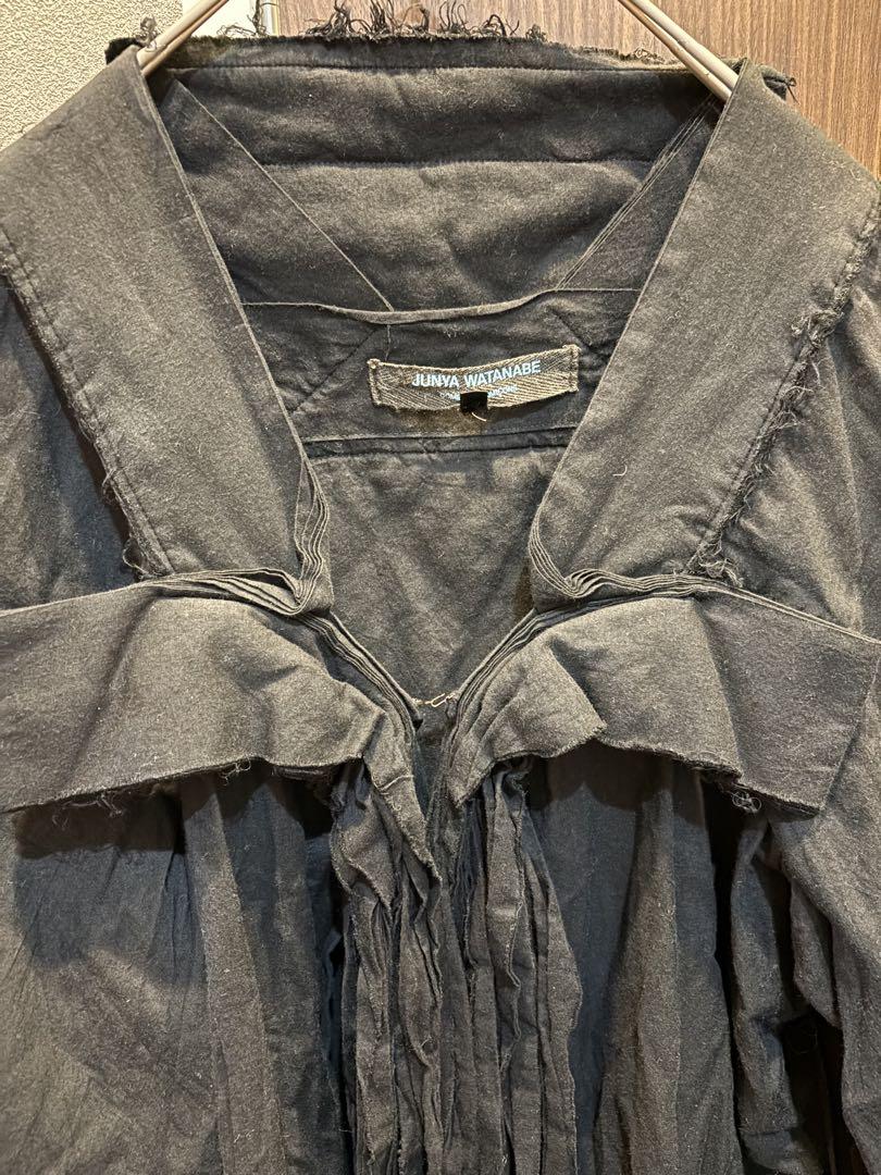 JUNYA WATANABE コムデギャルソン 長袖ブラウス 綿100