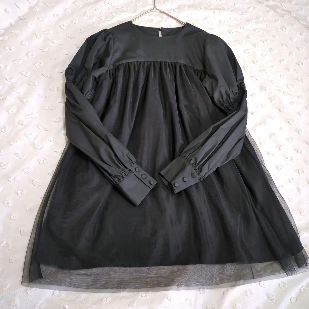 LEANN MOMENT　ボリューム袖 ミニドレス　タグ付き未使用