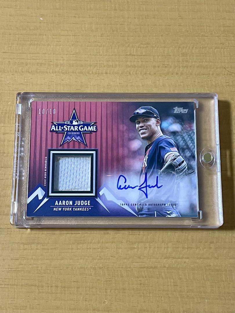 Aaron Judge auto 10/10