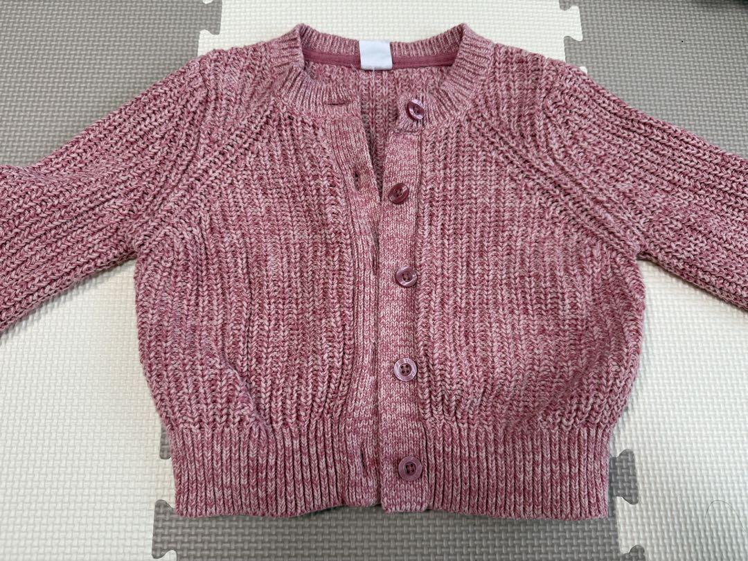 GAP 2 years ピンク カーディガン 95