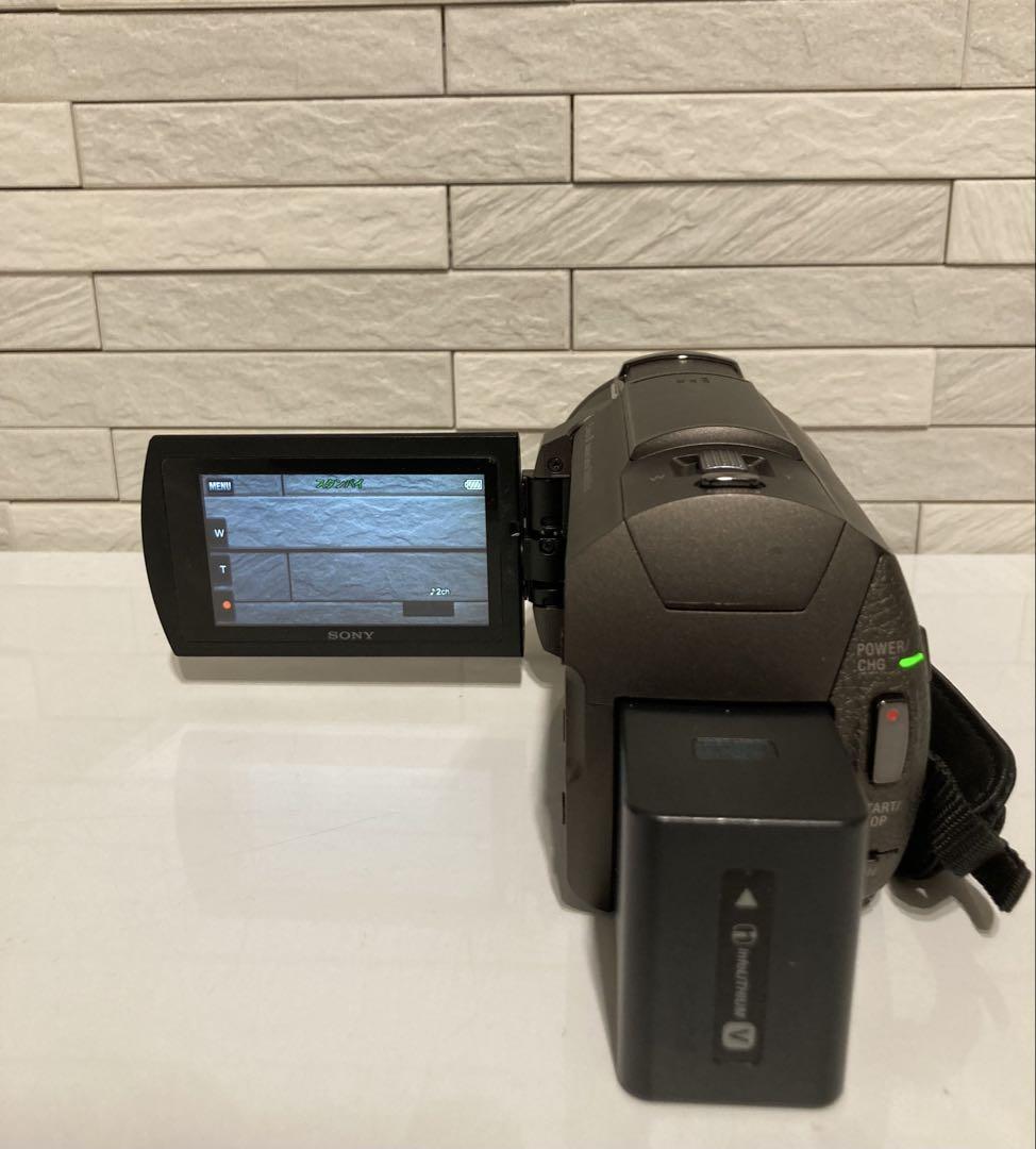 中古 SONY Handycam 4K ビデオカメラ FDR-AX45 ソニー