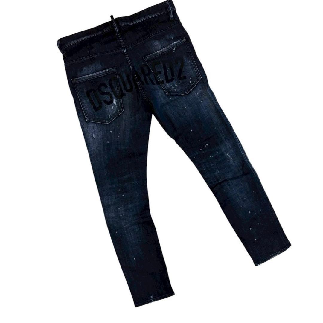 DSQUARED ダメージスキニーパンツ DSQUARED ダメージスキニーパンツ