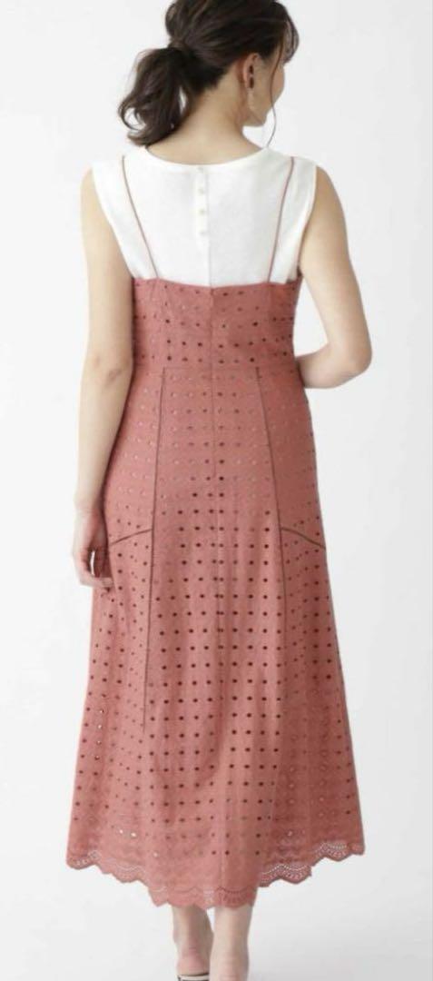 美品 JILLSTUART ジュディエンブロイダリー キャミソールワンピース
