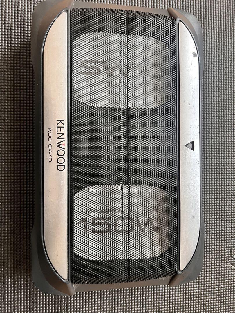 KENWOOD KSC-SW10 160W アンプ内蔵型サブウーファーフルセット