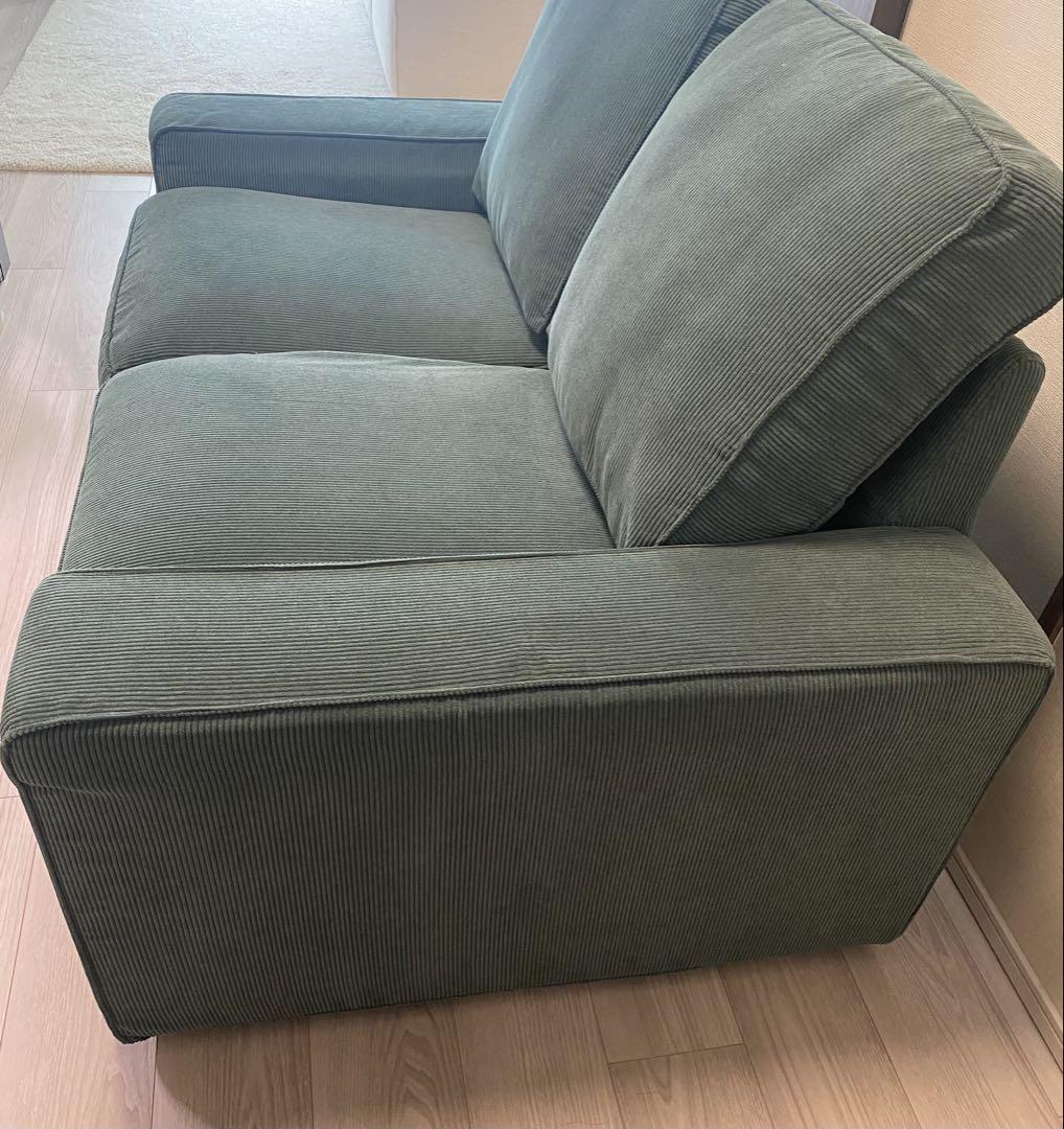 送料込み KIVIKシーヴィク IKEA 2人掛けコンパクトソファ