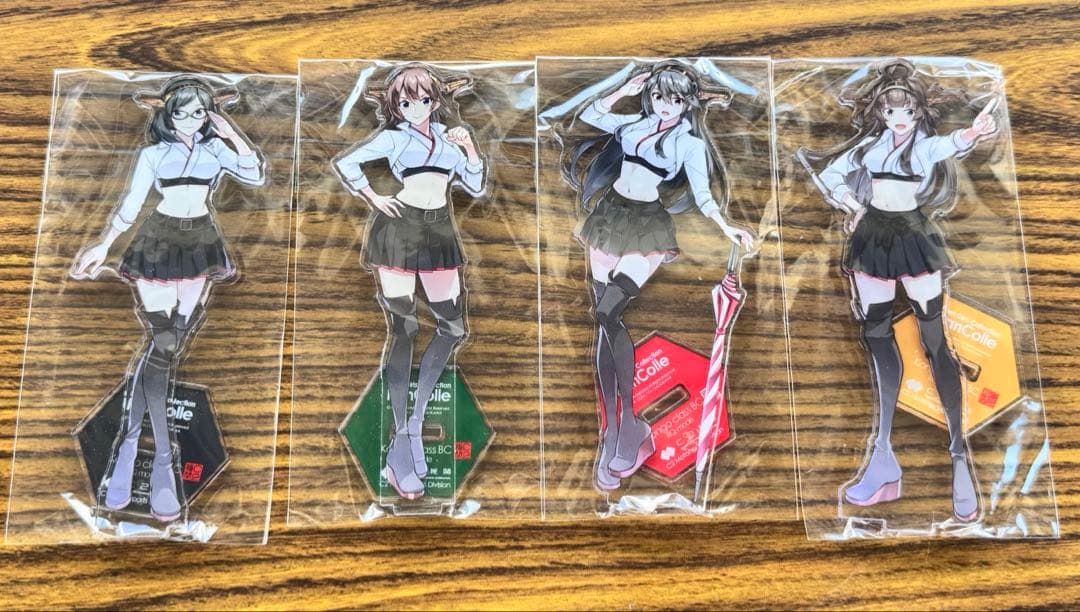 艦これ FSW 金剛 比叡 榛名 霧島 RQ アクリルスタンド 4種セット