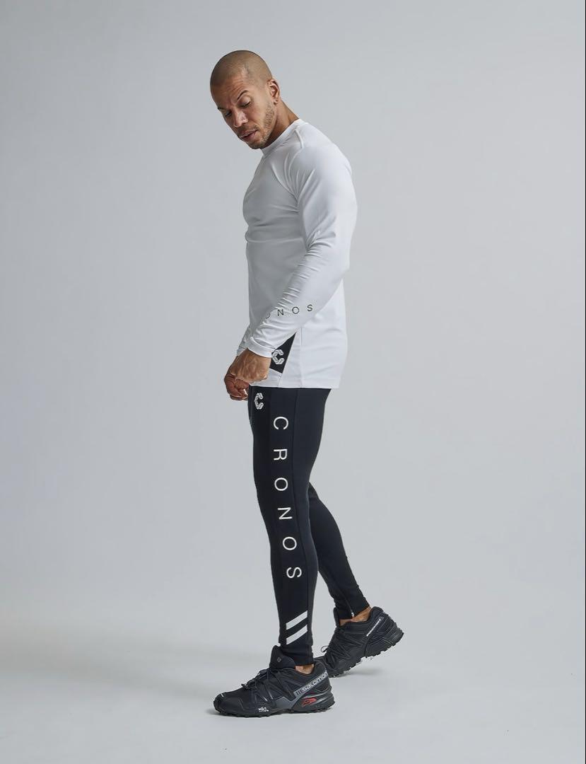 CRONOS SIDE LOGO 2LINES PANTS クロノス