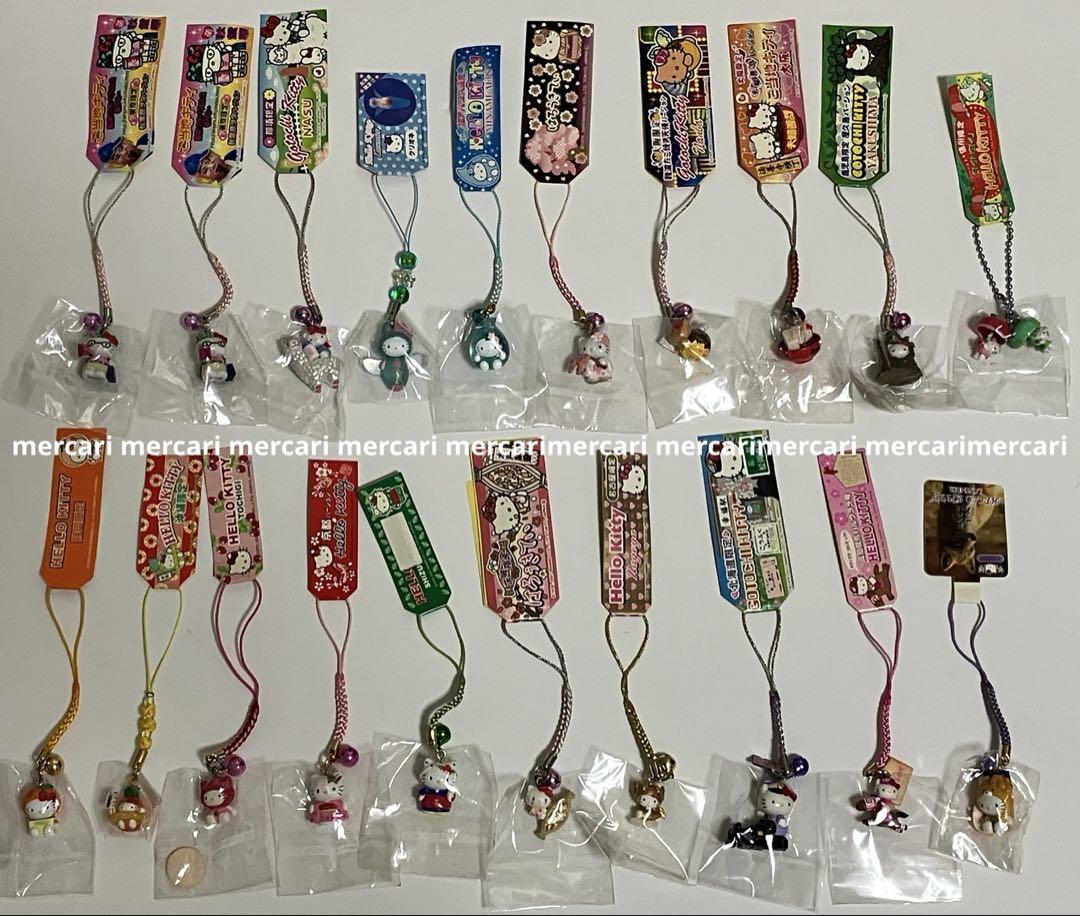 当時物 ご当地キティ 根付け キーホルダー 98個 貴重 レア ストラップ