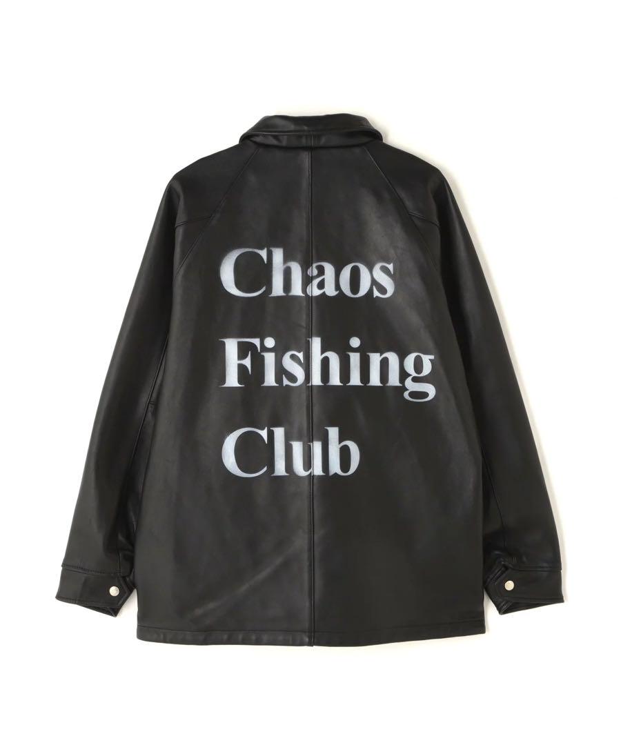 Chaos Fishing Club shott レザーコーチジャケット