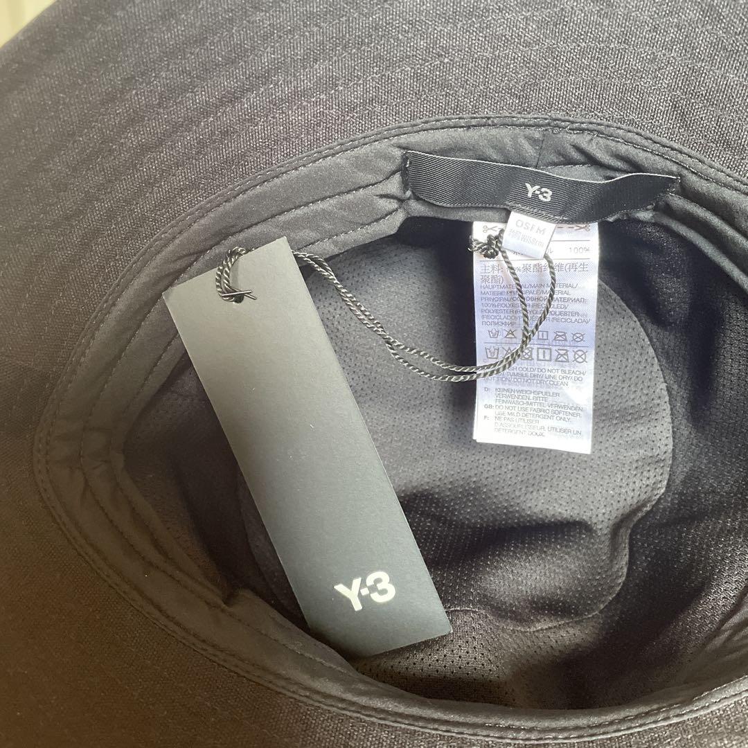 Y-3 バケットハット ブラック