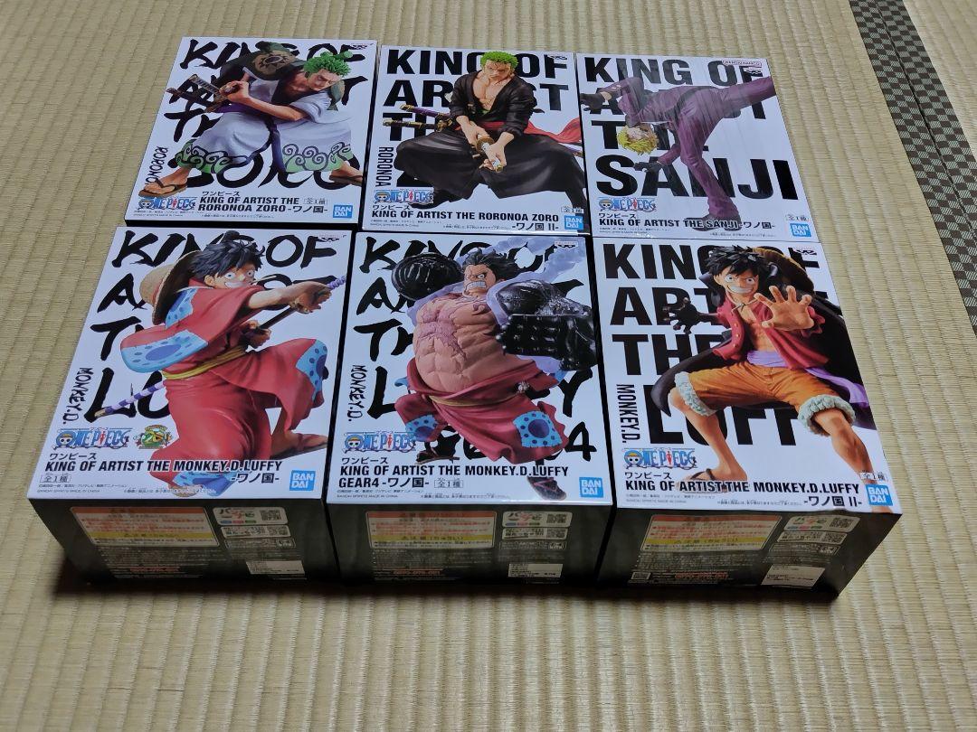 新品未開封　ワンピース KING OF ARTIST ワノ国　6種 hiro