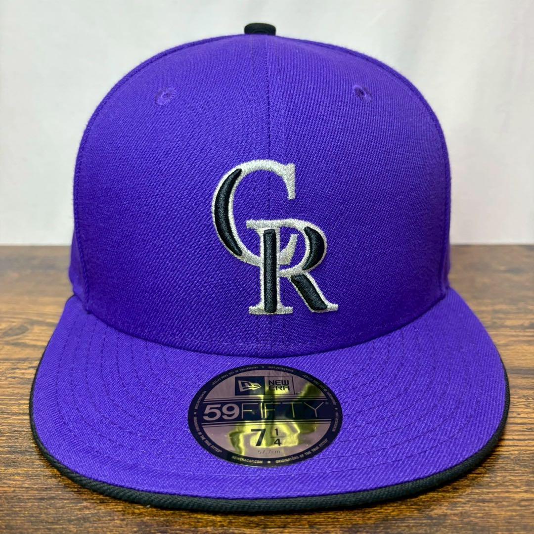 N34 ニューエラ 59fifty コロラド ロッキーズ MLB 美品 1300