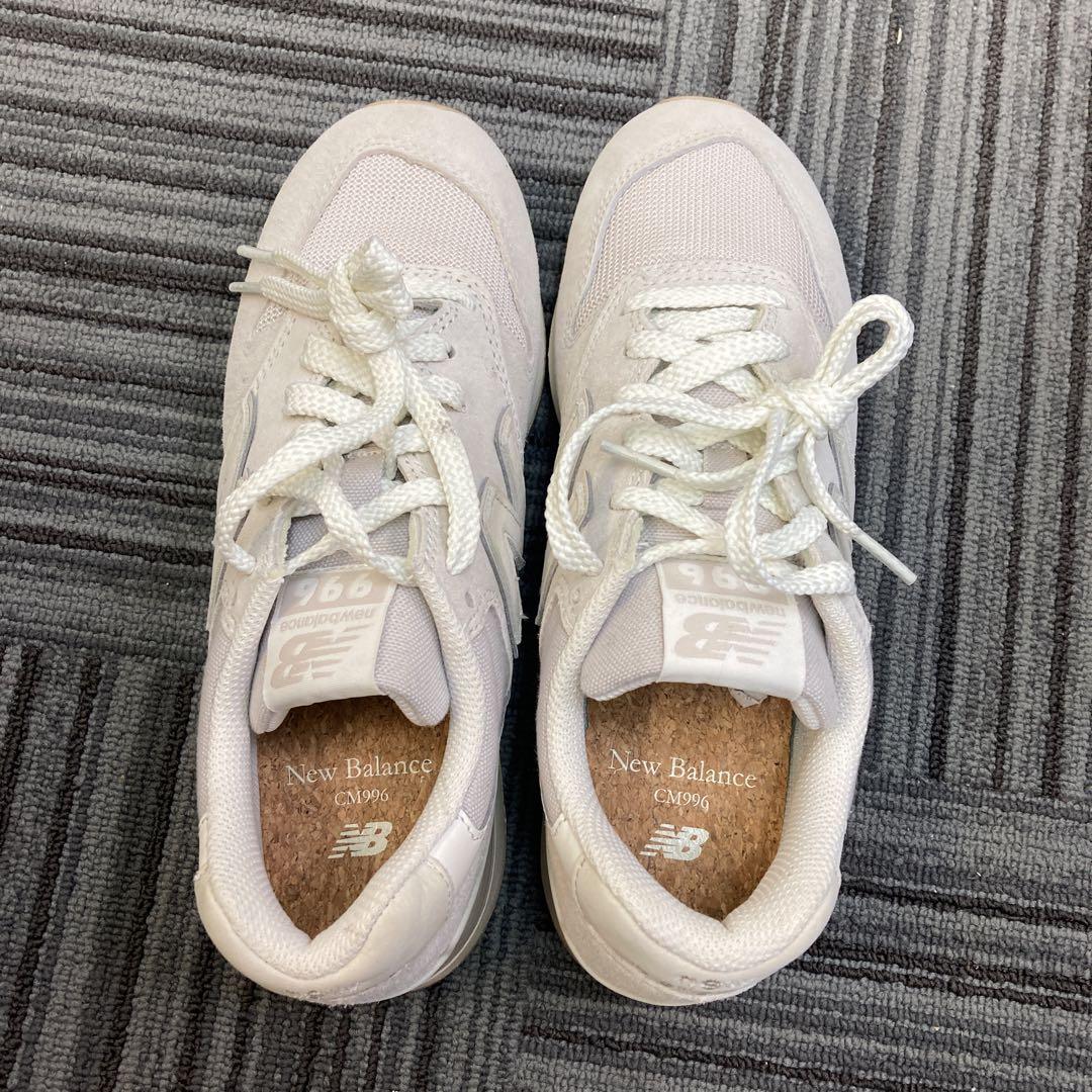 はっちNew Balance CW996 ホワイト スニーカー