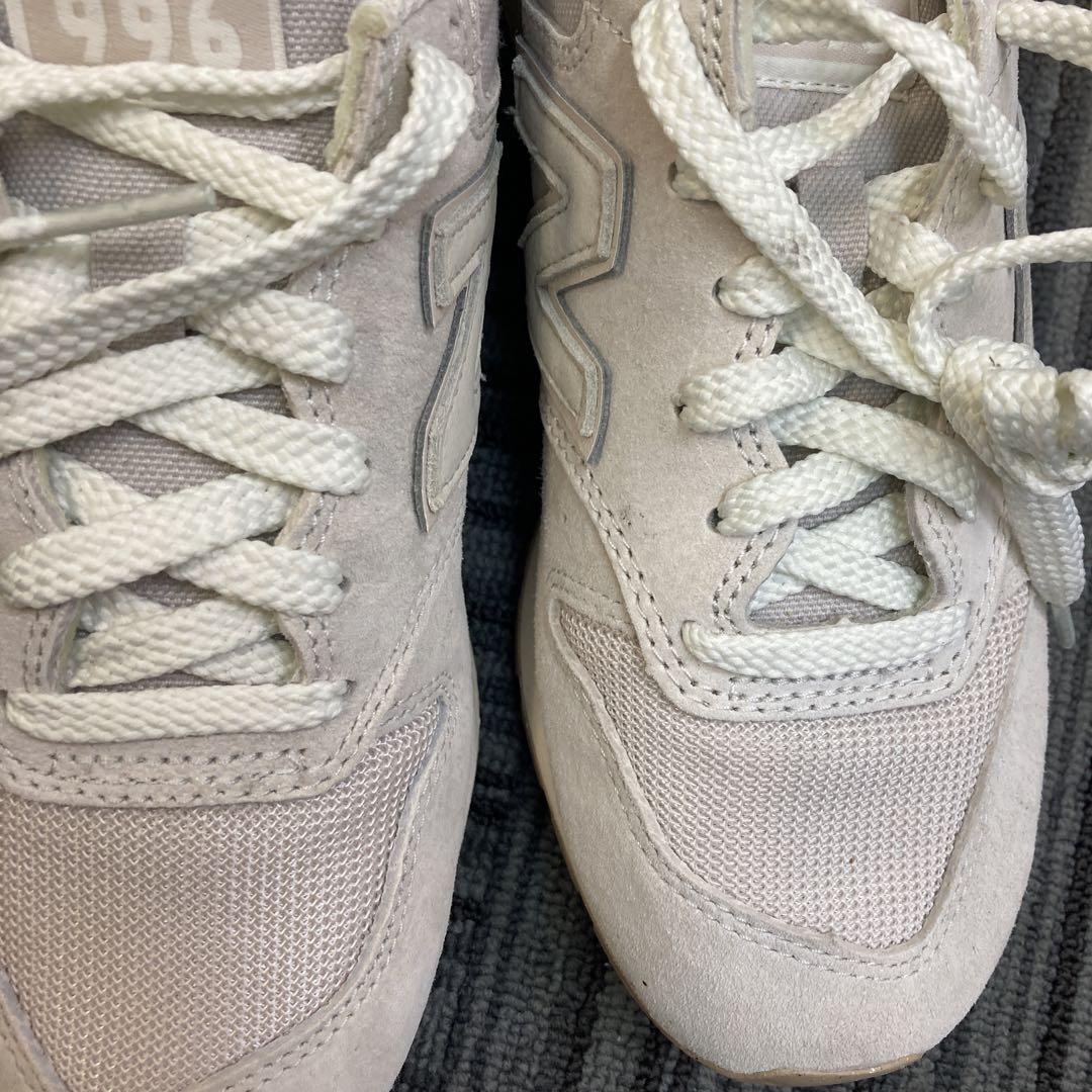 はっちNew Balance CW996 ホワイト スニーカー