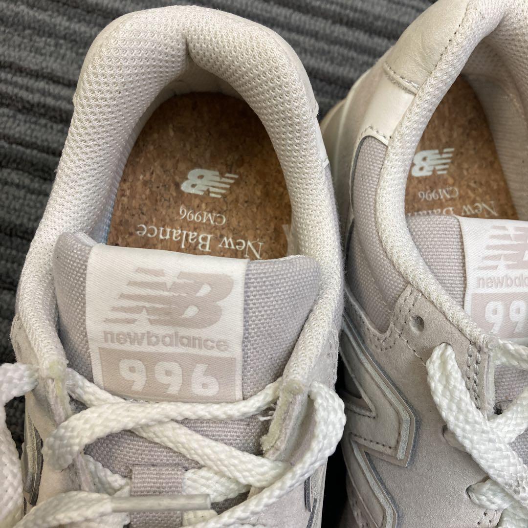 はっちNew Balance CW996 ホワイト スニーカー