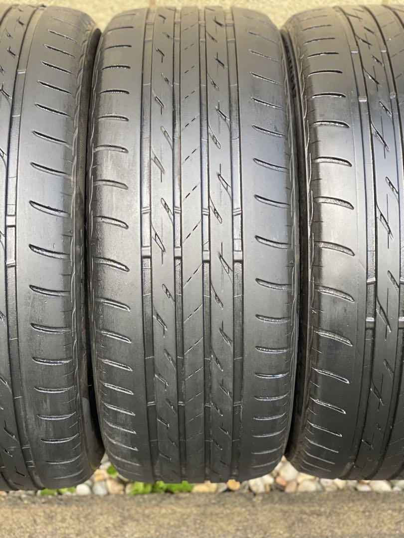 ①ちゃんひい！ブリヂストン 215/50R17 ネクストリー 夏タイヤ2本