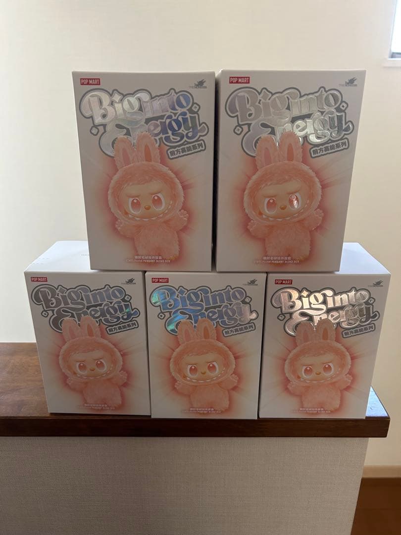 牛*輩様 【正規品・未開封】 Labubu Big into Energy 3箱