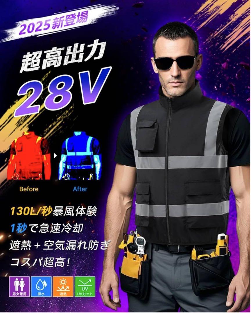 新品・未使用　空調作業服 ファンバッテリーセット 726