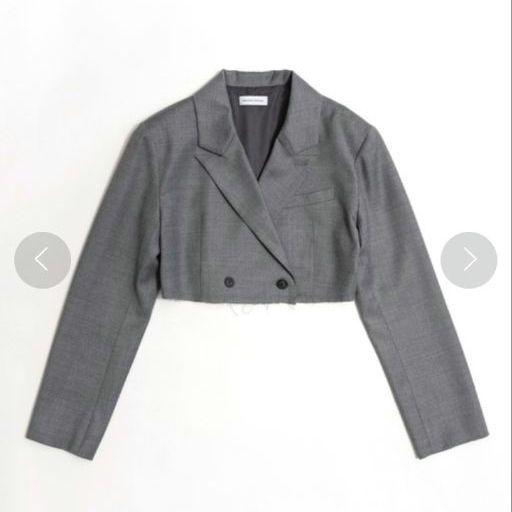 MAISON SPECIAL ダブルブレステッドショートジャケット