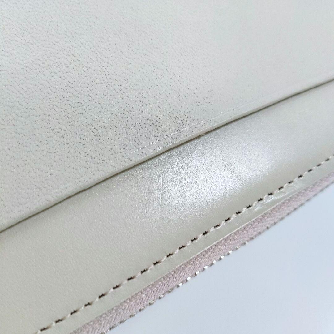 未使用品　マーガレットハウエルアイデア　レザー　ラウンドファスナー　長財布