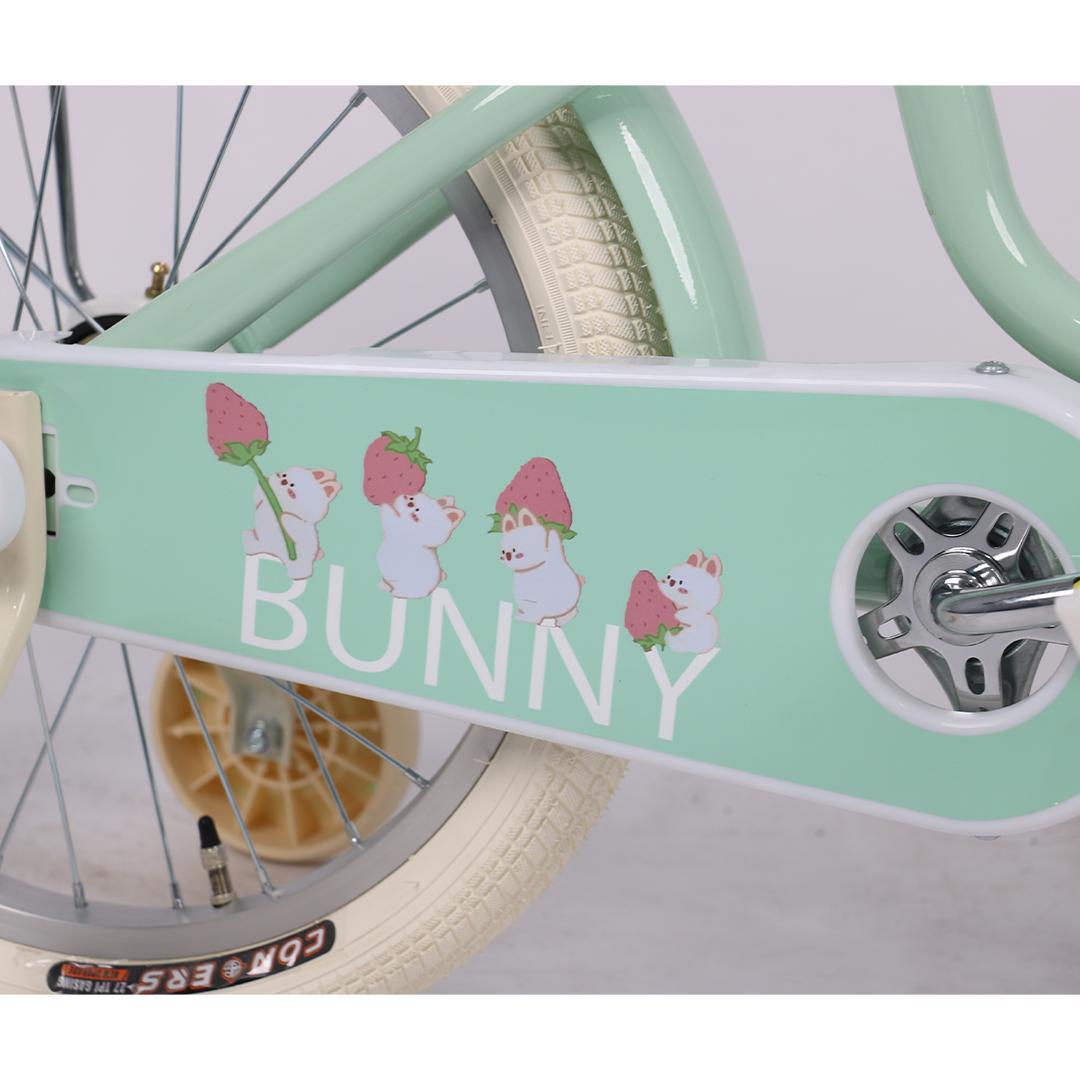 子供用自転車 BUNNYデザイン 16インチ GREEN
