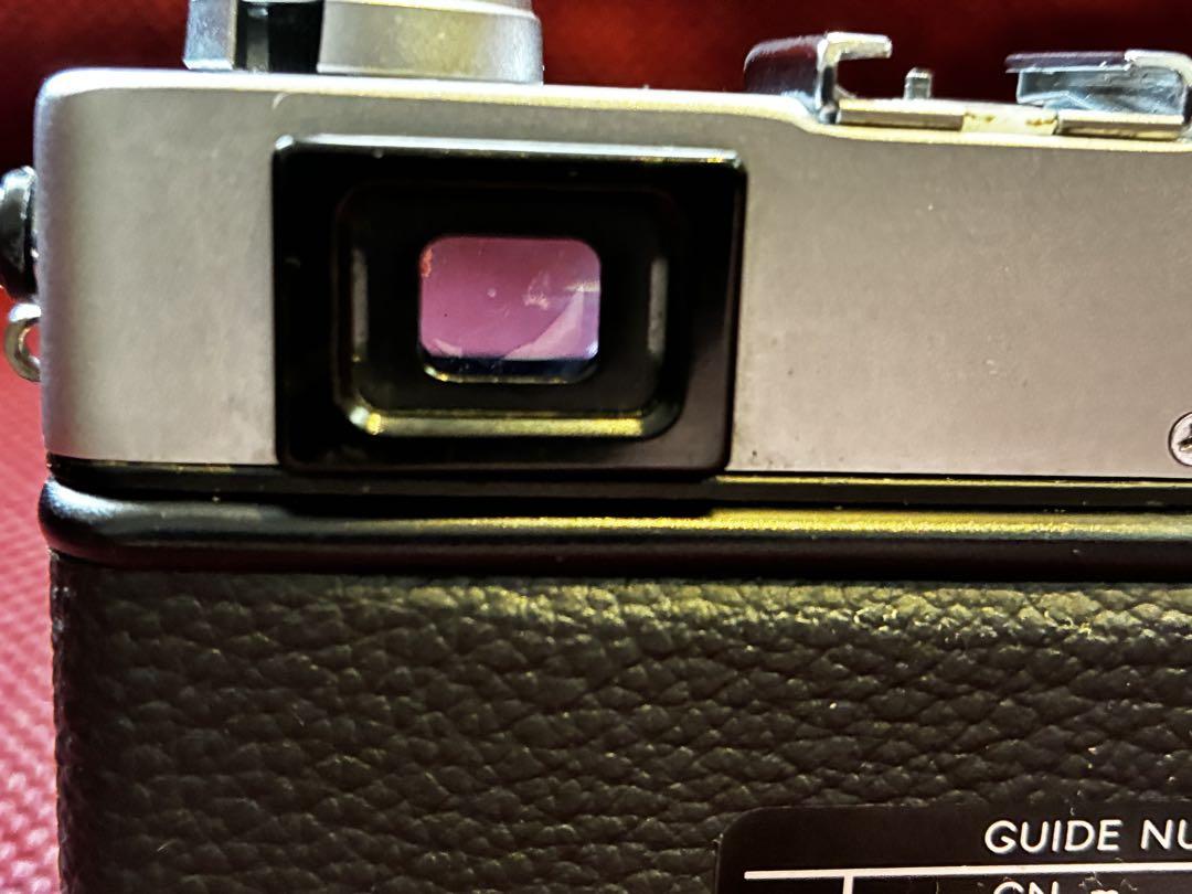【分解整備済】MINOLTA HI-MATIC E フィルムカメラ モルト張替済 分解整備済】MINOLTA HI-MATIC E フィルムカメラ モルト張替済