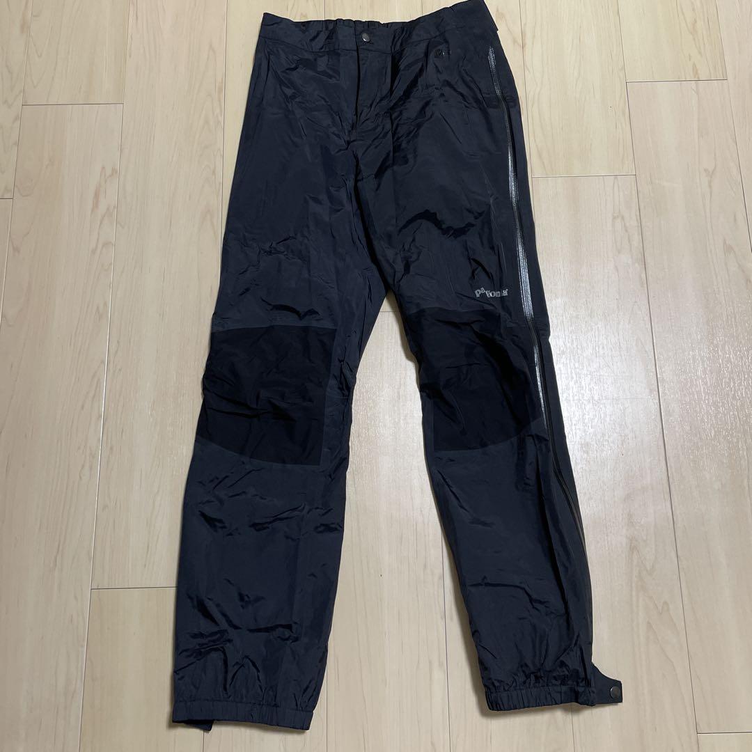 patagonia レインパンツ 黒　XS