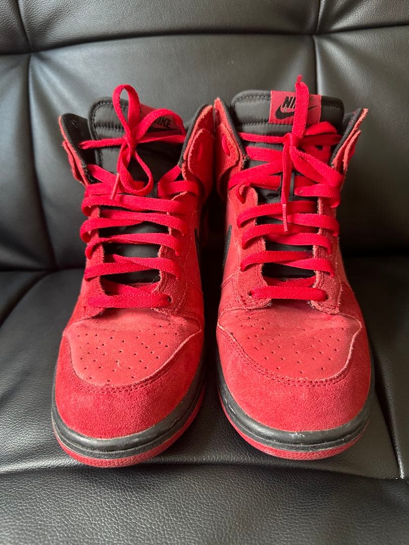 Nike Dunk High Gym Red Black