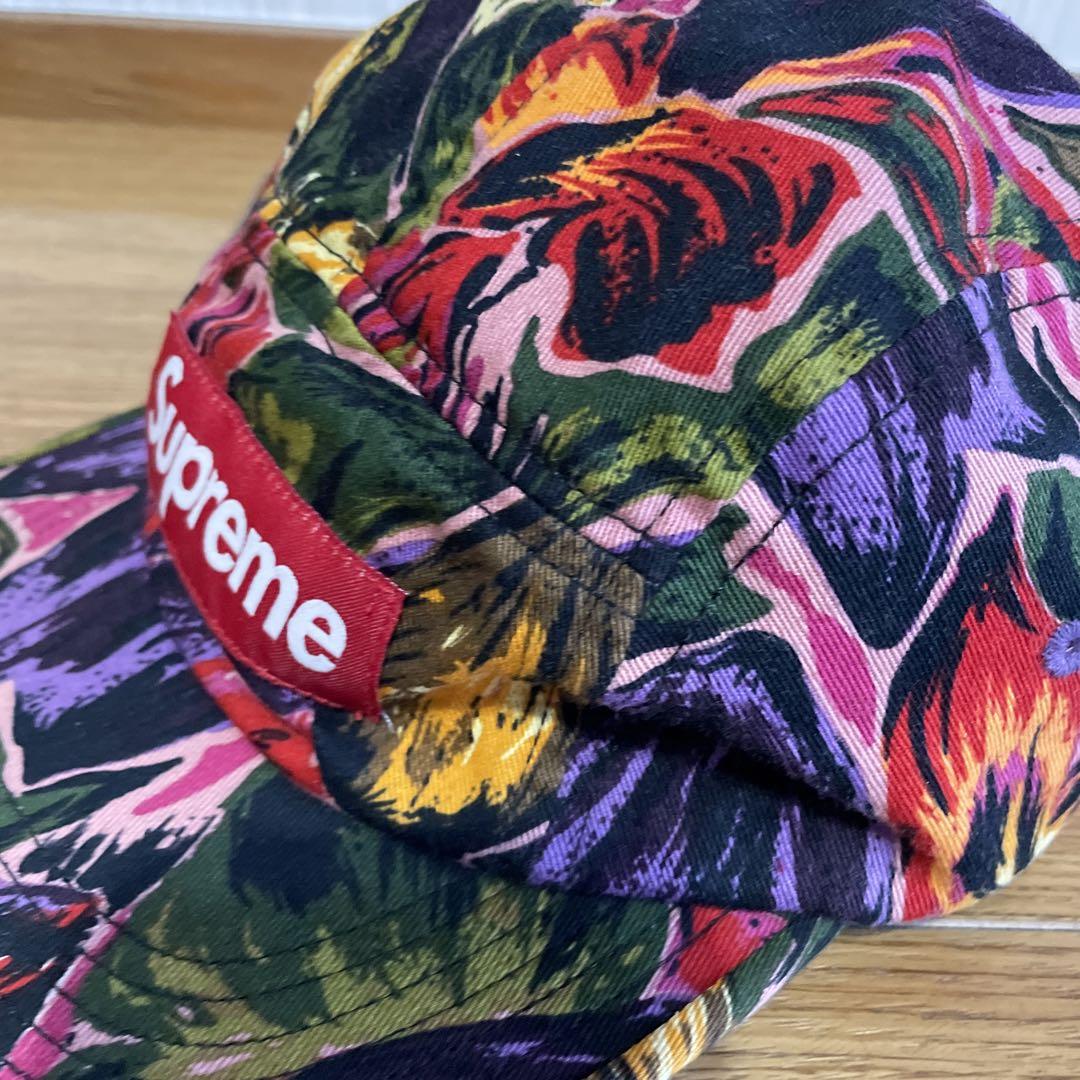 シュプリームSupreme PAINTED FLORAL フローラルキャップ