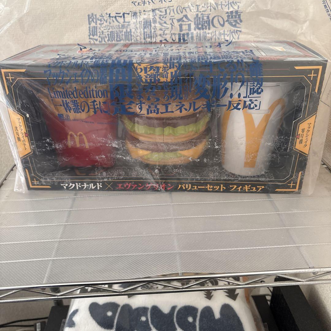 マクドナルド×エヴァンゲリオン　バリューセットフィギュア（未開封）