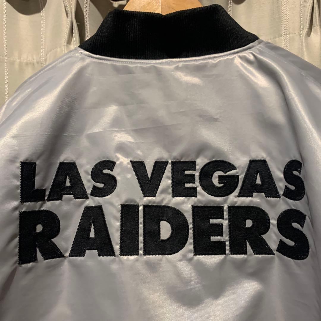 NFL レイダース スタジャン