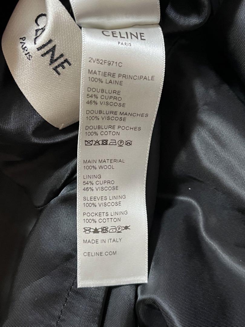 CELINE Jude セリーヌ エディ ジュード ダブル テーラードジャケット