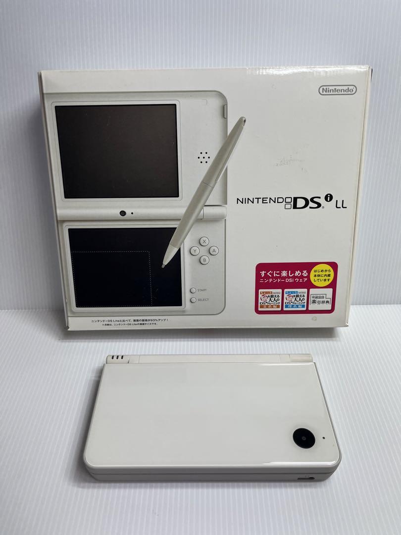 箱付　ニンテンドー　DSI LL 　ナチュラルホワイト