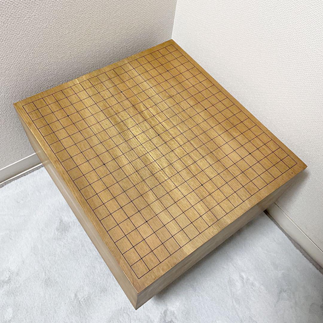 【返品送料無料】 囲碁盤 碁石 碁笥 囲碁セット ヘソ付き - 囲碁/将棋