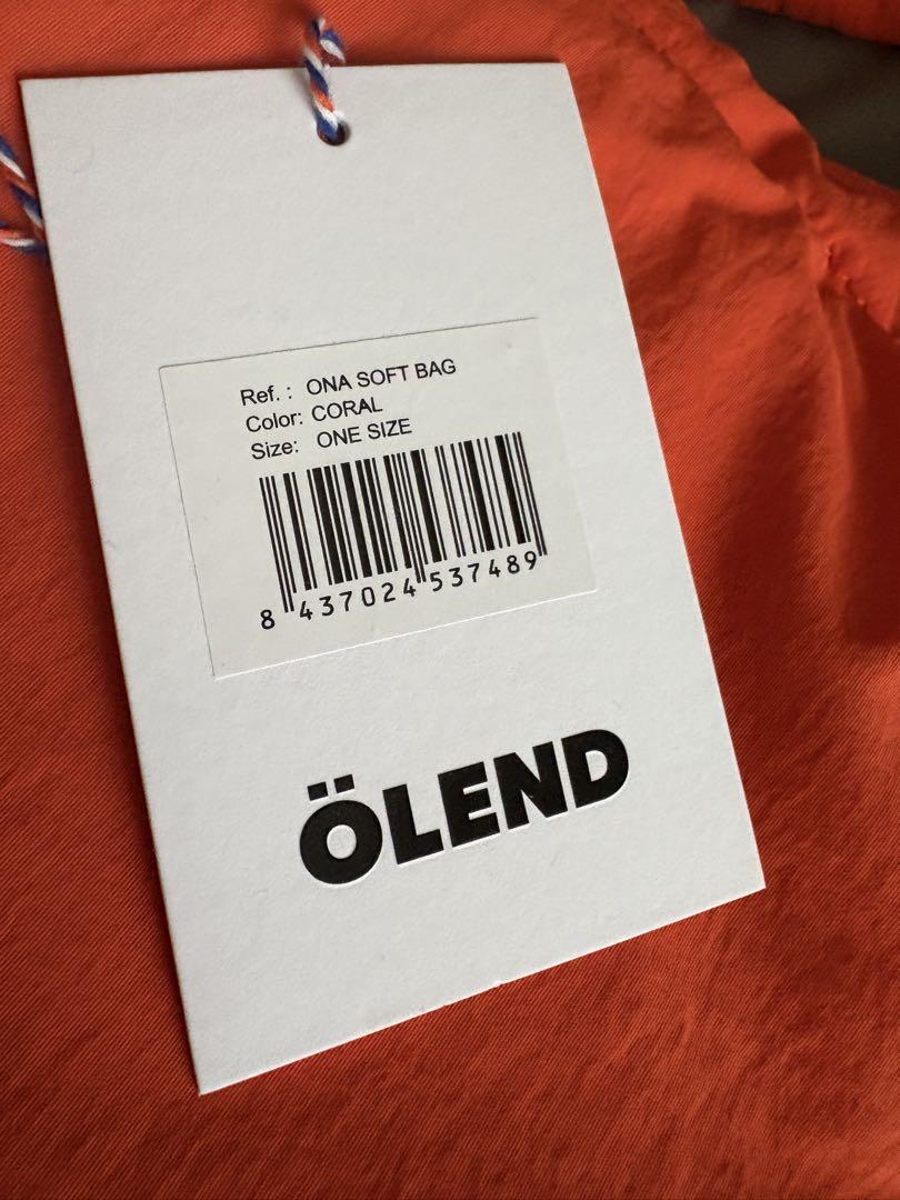 【pon】olend バック　オレンジ