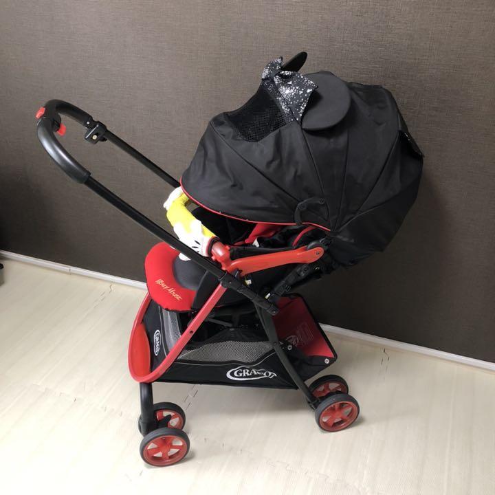 モデル】 GRACO グレコ ベビーカー シティエース ミッキーマウス zu6Sf ...