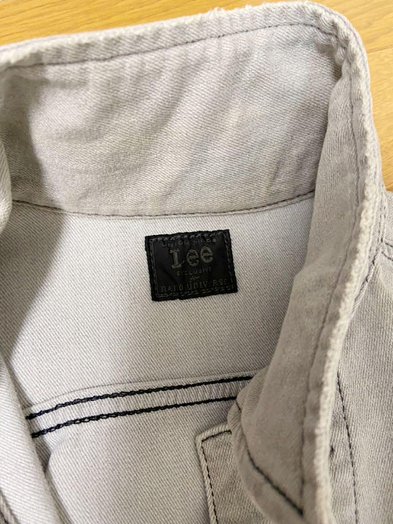 LEEとナノユニバース別注デニムジャケット 01kMB-m59156781291 好評NEW