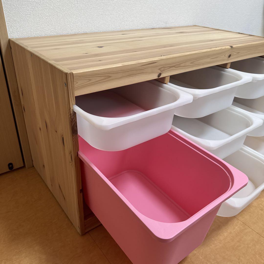 IKEA トロファスト　ケース付き　美品