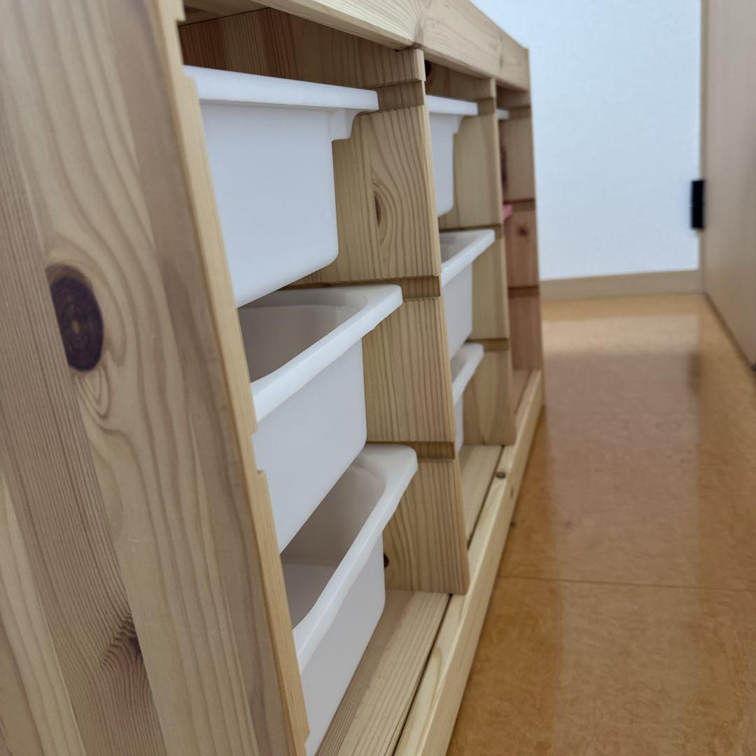 IKEA トロファスト　ケース付き　美品