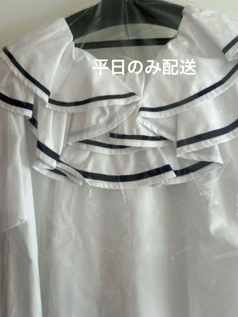 新品未開封タグ付き　rosymonster セーラーワンピース　白　Mサイズ