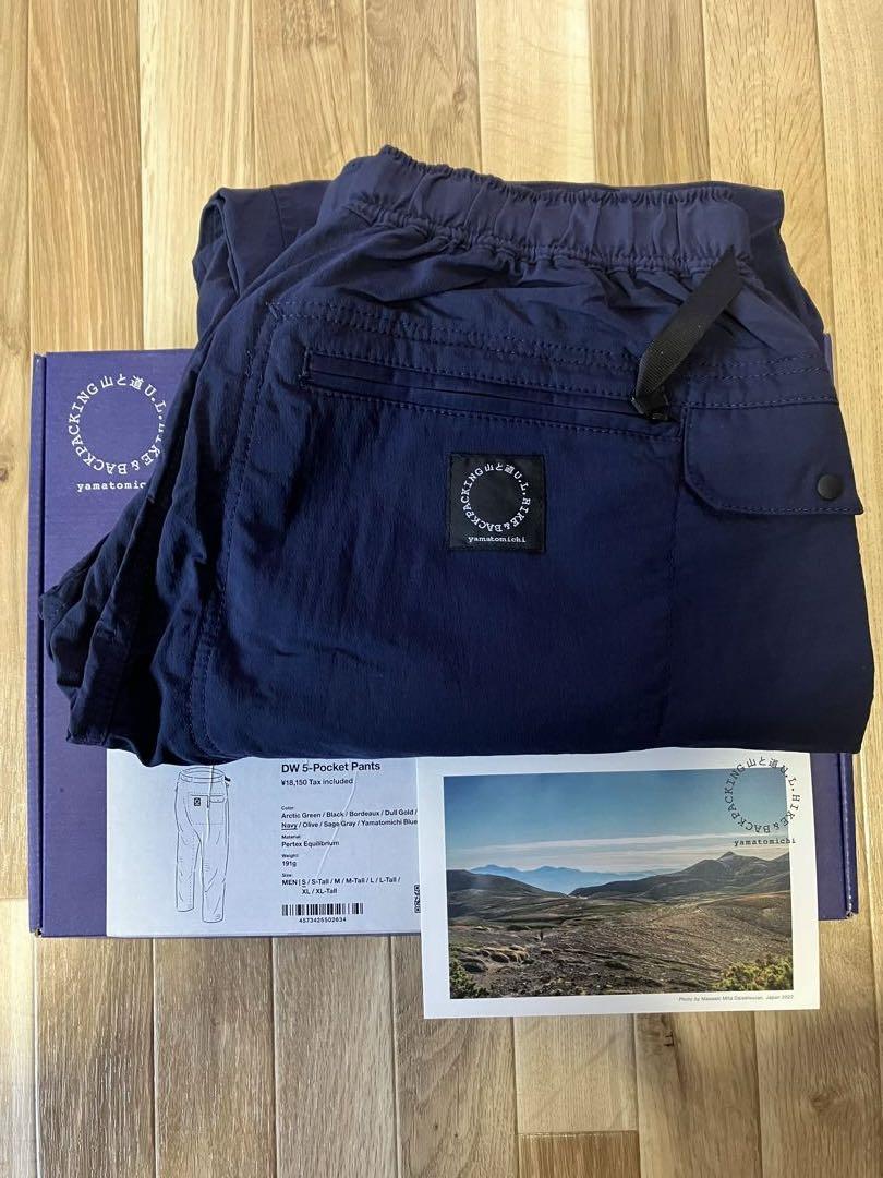 【山と道】DW 5-Pocket Pants(Navy)Mens：s