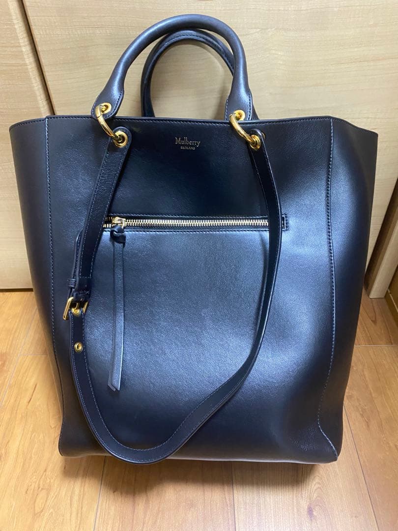 【最終値下】マルベリー トートバッグ ブラック レザー