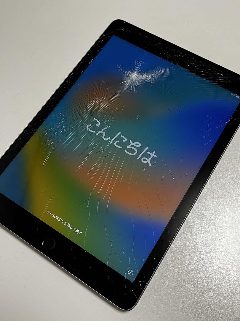 Apple iPad 第6世代 WiFiモデル 32GB 本体 画面割れ APPLE iPad 6世代 32GB Wi-Fiモデル 液晶割れ
