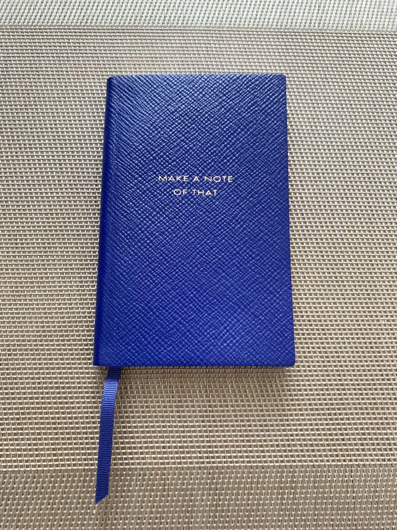 【匿名配送】【SMYTHSON スマイソン パナマノート／ブルー】