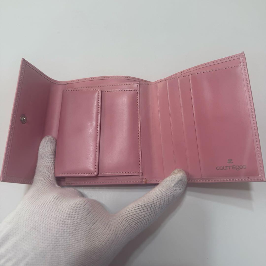 クレージュ 3つ折り財布